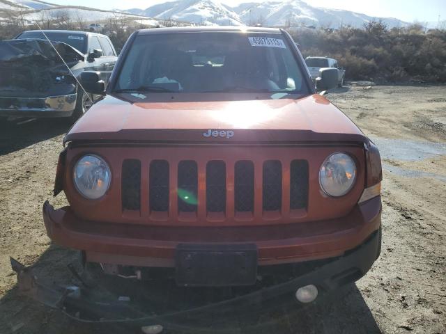 1C4NJRFB3CD567607 - 2012 JEEP PATRIOT LATITUDE ORANGE photo 5