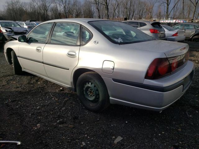 2G1WF52E939341947 - 2003 CHEVROLET IMPALA SILVER photo 2