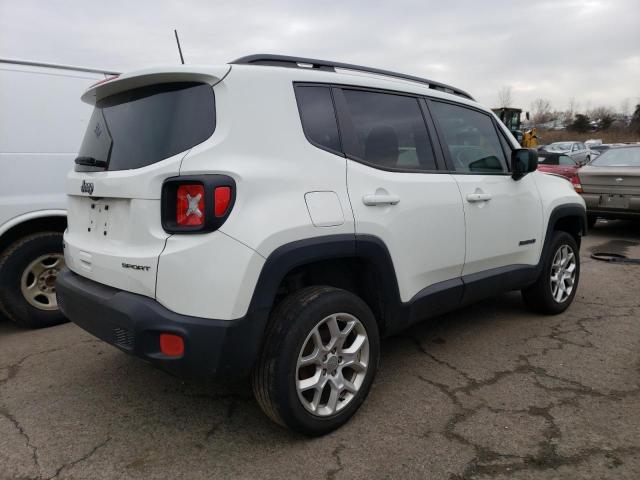 ZACCJBABXJPJ34870 - 2018 JEEP RENEGADE SPORT WHITE photo 3