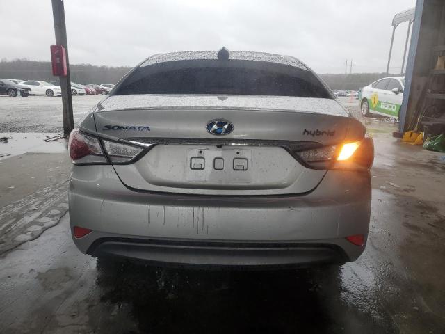 KMHEC4A45CA036833 - 2012 HYUNDAI SONATA HYBRID SILVER photo 6