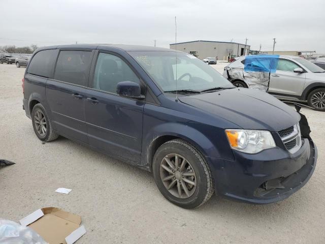 2C4RDGBG6GR211038 - 2016 DODGE GRAND CARA SE BLUE photo 4