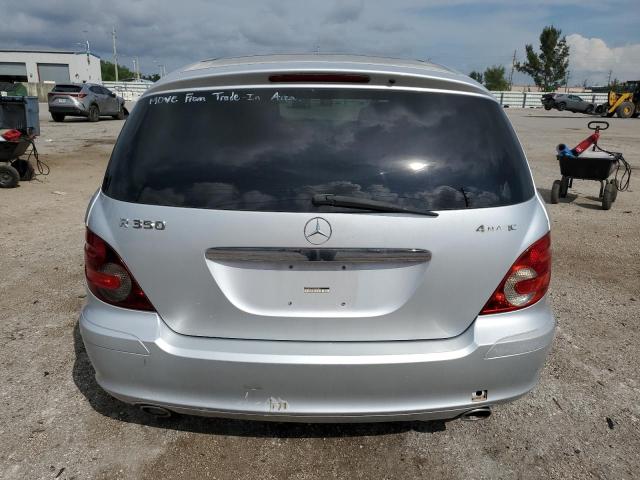 4JGCB65E37A036490 - 2007 MERCEDES-BENZ R 350 SILVER photo 6