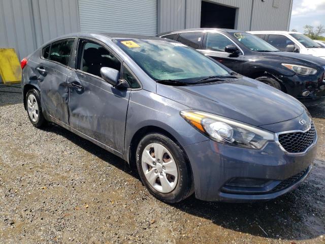 KNAFK4A69G5471380 - 2016 KIA FORTE LX GRAY photo 4