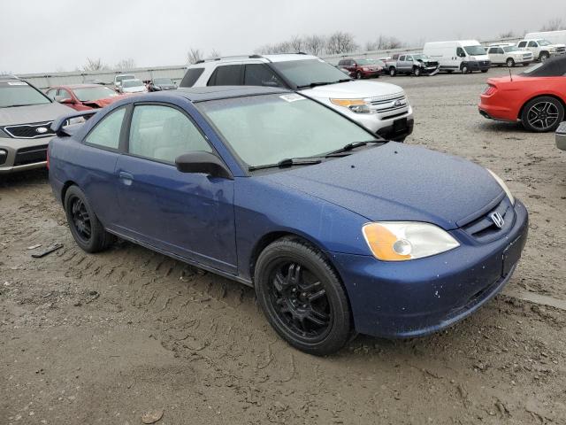 1HGEM22963L048138 - 2003 HONDA CIVIC EX BLUE photo 4