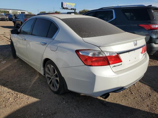 1HGCR2F52FA049271 - 2015 HONDA ACCORD SPORT WHITE photo 2