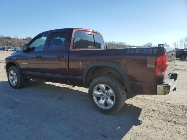 1D7HU18D34S767913 - 2004 DODGE RAM 1500 ST MAROON photo 2