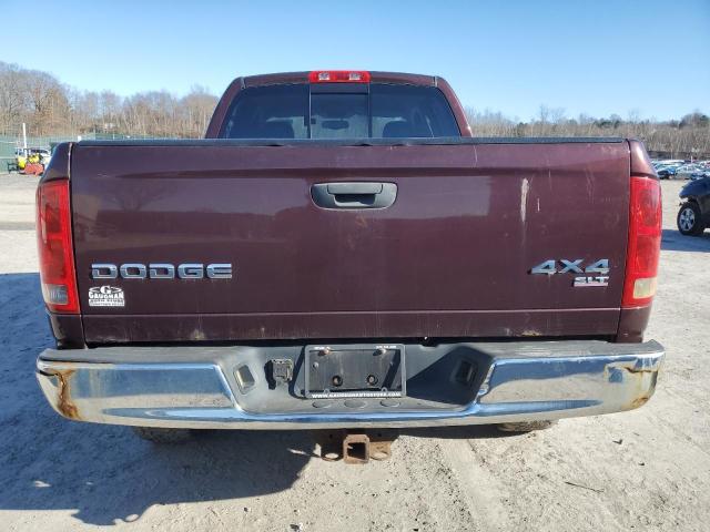 1D7HU18D34S767913 - 2004 DODGE RAM 1500 ST MAROON photo 6