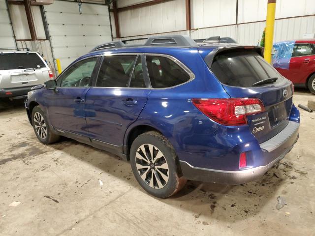 4S4BSANC6H3253261 - 2017 SUBARU OUTBACK 2.5I LIMITED BLUE photo 2