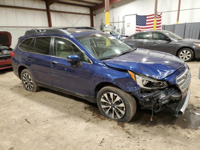 4S4BSANC6H3253261 - 2017 SUBARU OUTBACK 2.5I LIMITED BLUE photo 4