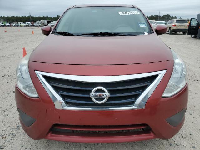 3N1CN7AP0GL874058 - 2016 NISSAN VERSA S RED photo 5