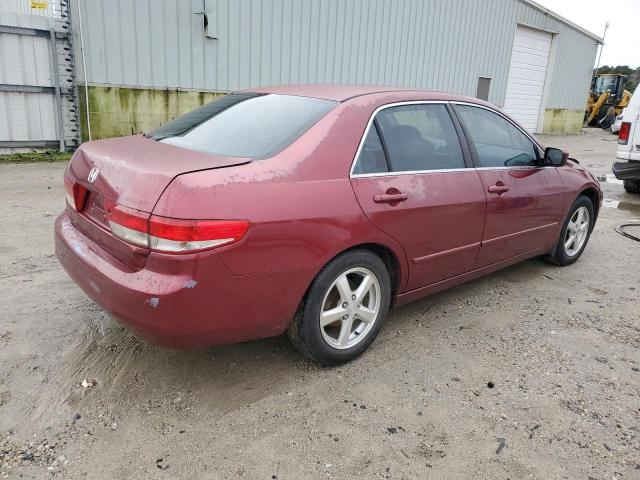 1HGCM56653A000652 - 2003 HONDA ACCORD EX RED photo 3