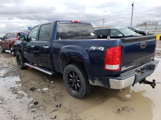 3GTRKWE3XAG160729 - 2010 GMC SIERRA K1500 SLT BLUE photo 2