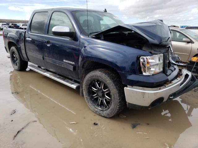 3GTRKWE3XAG160729 - 2010 GMC SIERRA K1500 SLT BLUE photo 4