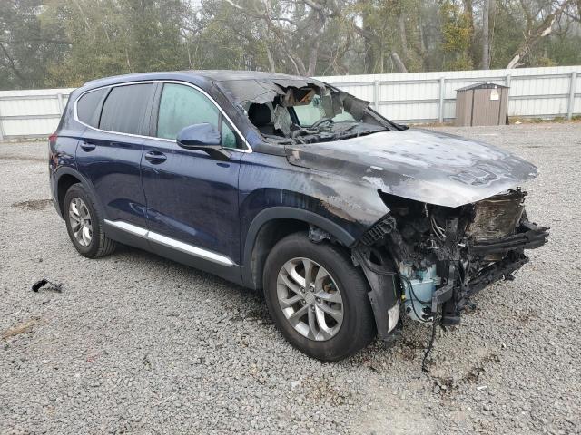 5NMS23ADXKH048582 - 2019 HYUNDAI SANTA FE SE BLUE photo 4