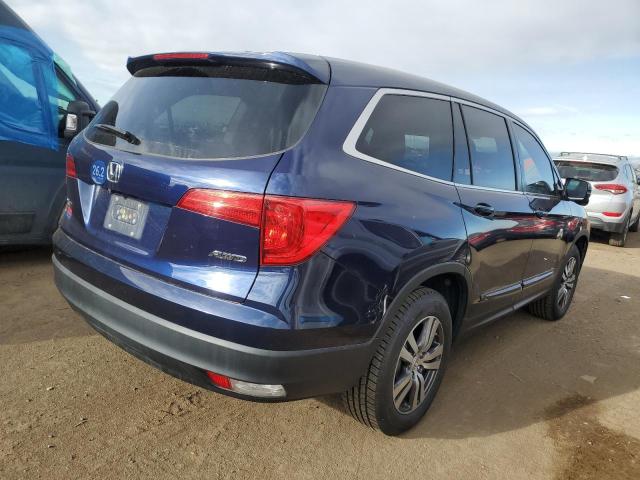 5FNYF6H37GB035715 - 2016 HONDA PILOT EX BLUE photo 3