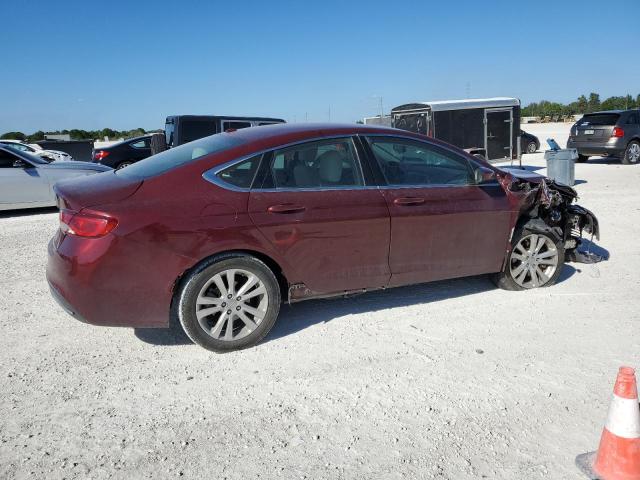 1C3CCCABXFN674842 - 2015 CHRYSLER 200 LIMITED RED photo 3