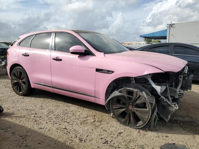 SADCL2FX5JA299263 - 2018 JAGUAR F-PACE R - SPORT PINK photo 4