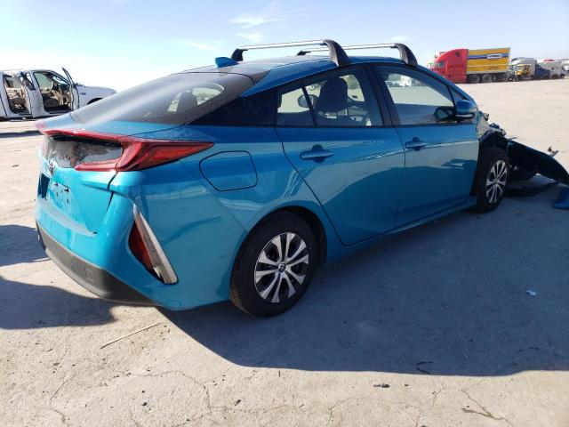 JTDKAMFP4N3222399 - 2022 TOYOTA PRIUS PRIM LE BLUE photo 3