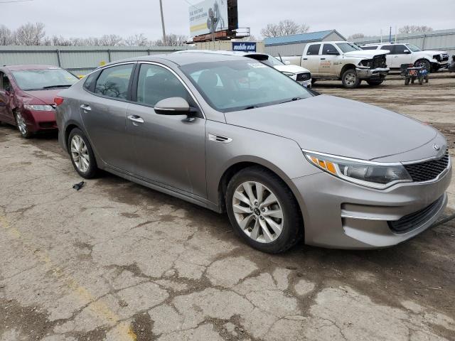 5XXGT4L32GG036378 - 2016 KIA OPTIMA LX SILVER photo 4