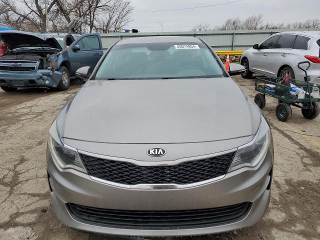 5XXGT4L32GG036378 - 2016 KIA OPTIMA LX SILVER photo 5