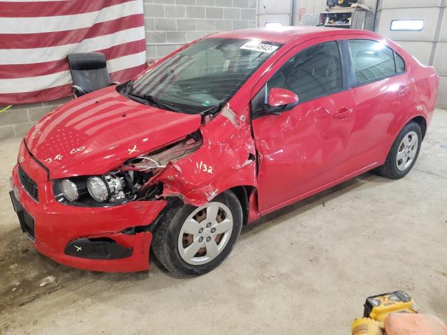 1G1JA5SH9E4147928 - 2014 CHEVROLET SONIC LS 红色 照片 1