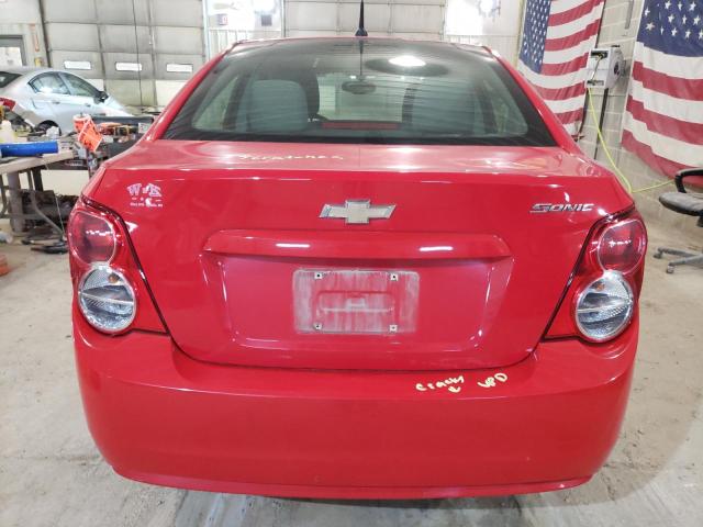 1G1JA5SH9E4147928 - 2014 CHEVROLET SONIC LS 红色 照片 6