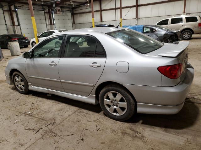 2T1BR32E88C885381 - 2008 TOYOTA COROLLA CE SILVER photo 2