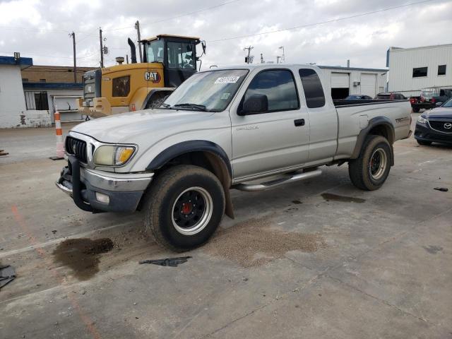 5TESM92N42Z023973 - 2002 TOYOTA TACOMA XTRACAB PRERUNNER GRAY photo 1