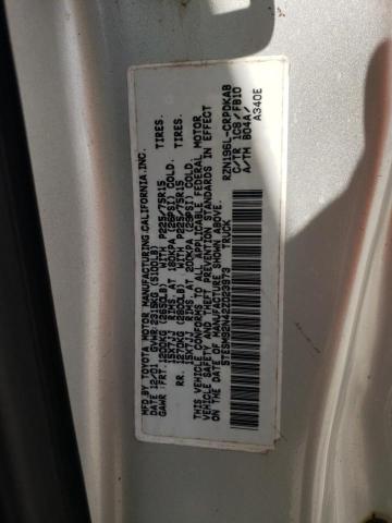 5TESM92N42Z023973 - 2002 TOYOTA TACOMA XTRACAB PRERUNNER 灰色 照片 12