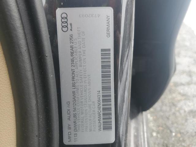 WAUHMAFC4EN084314 - 2014 AUDI A6 PRESTIGE გრაფიტი ფოტო 13