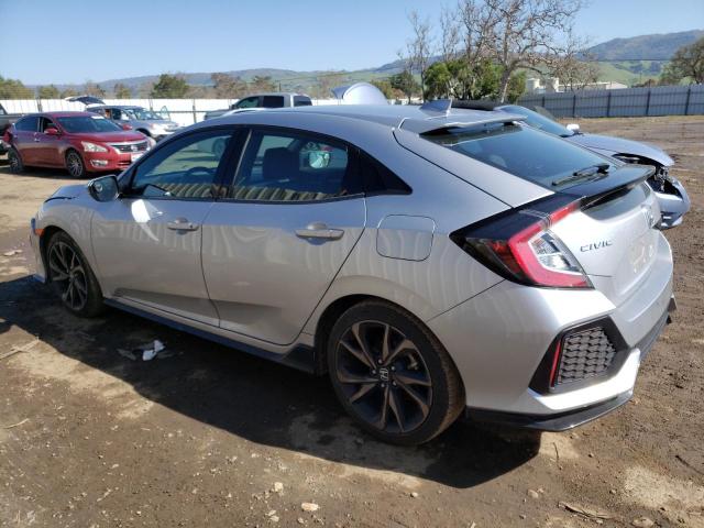 SHHFK7H47KU414898 - 2019 HONDA CIVIC SPORT 银色 照片 2