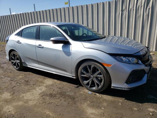 SHHFK7H47KU414898 - 2019 HONDA CIVIC SPORT 银色 照片 4