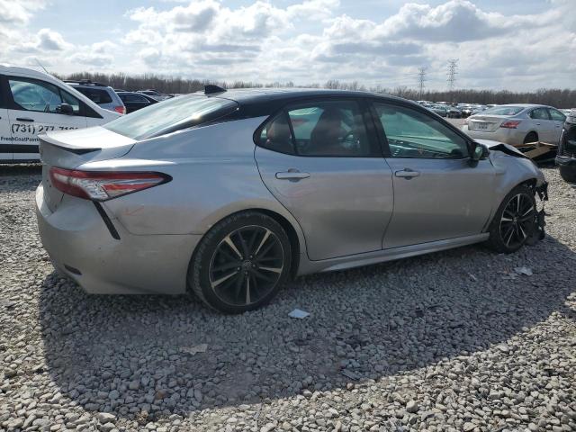 4T1B61HK3KU247135 - 2019 TOYOTA CAMRY XSE SILVER photo 3