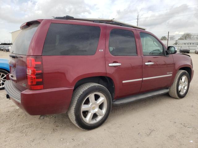 1GNUCCE09AR103408 - 2010 CHEVROLET TAHOE C1500 LTZ BURGUNDY photo 3