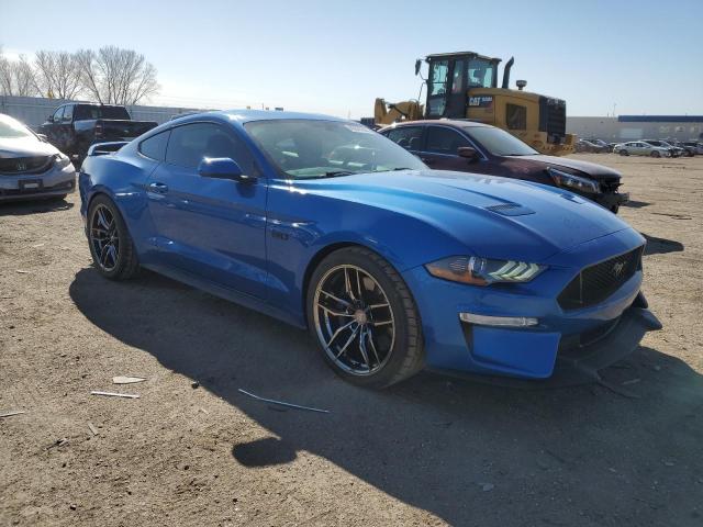 1FA6P8CF8K5102050 - 2019 FORD MUSTANG GT BLUE photo 4