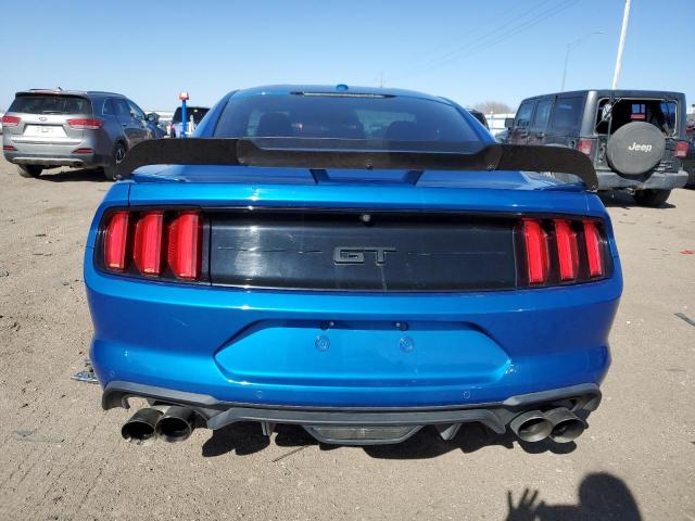 1FA6P8CF8K5102050 - 2019 FORD MUSTANG GT BLUE photo 6