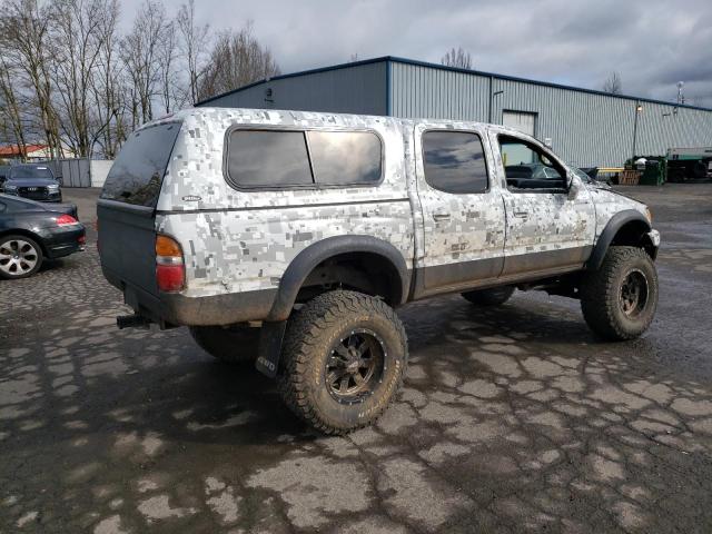 5TEHN72NX3Z187838 - 2003 TOYOTA TACOMA DOUBLE CAB GRAY photo 3