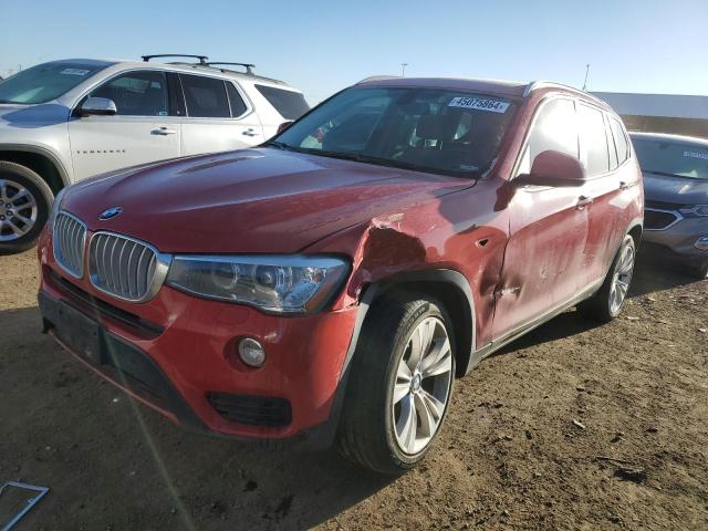 5UXWX9C50G0D79837 - 2016 BMW X3 XDRIVE28I RED photo 1