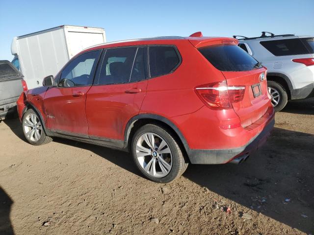 5UXWX9C50G0D79837 - 2016 BMW X3 XDRIVE28I RED photo 2