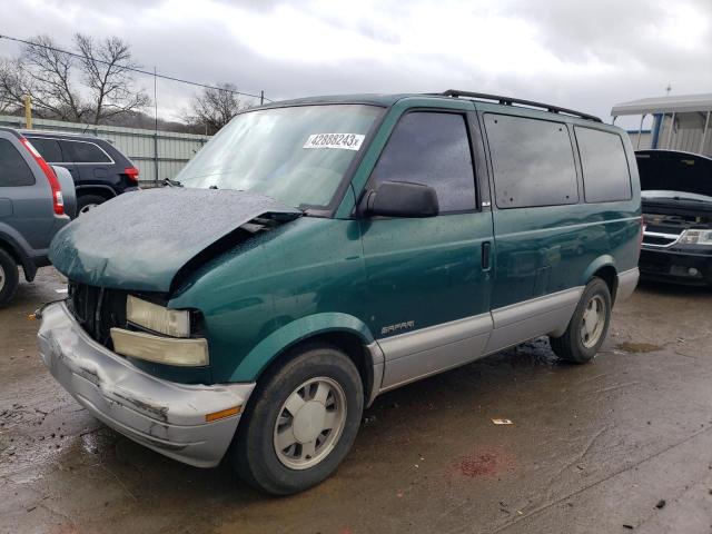 1GKDM19W4WB522439 - 1998 GMC SAFARI XT GREEN photo 1