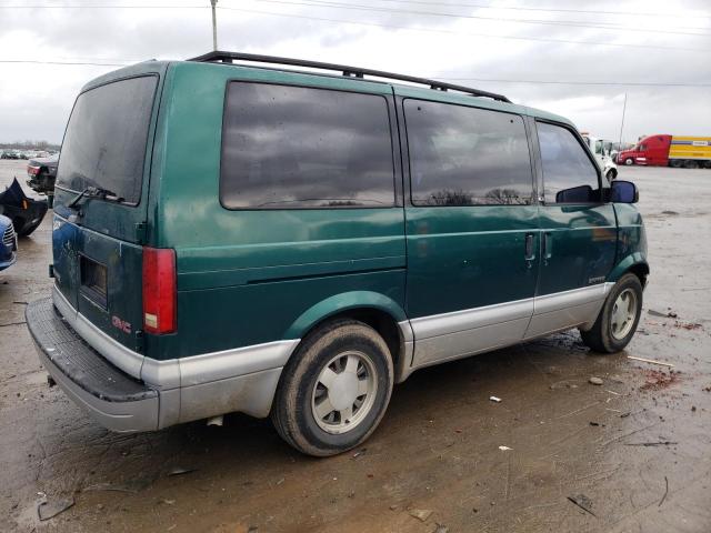 1GKDM19W4WB522439 - 1998 GMC SAFARI XT GREEN photo 3