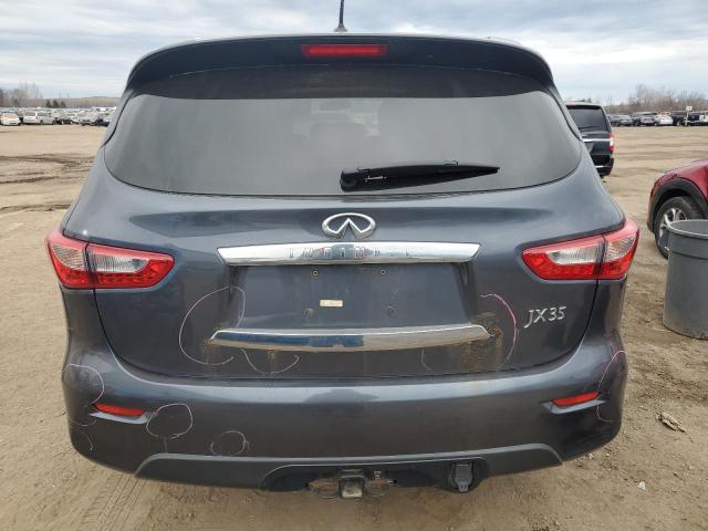 5N1AL0MMXDC312285 - 2013 INFINITI JX35 GRAY photo 6