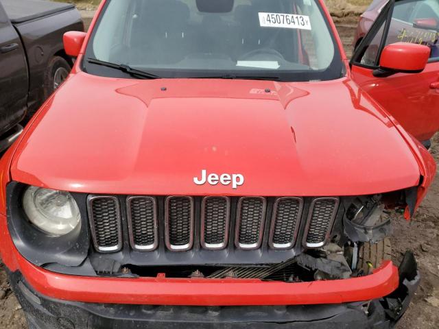 ZACCJBBT5GPD12672 - 2016 JEEP RENEGADE LATITUDE RED photo 12