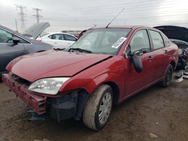 1FAFP34N55W254620 - 2005 FORD FOCUS ZX4 RED photo 1
