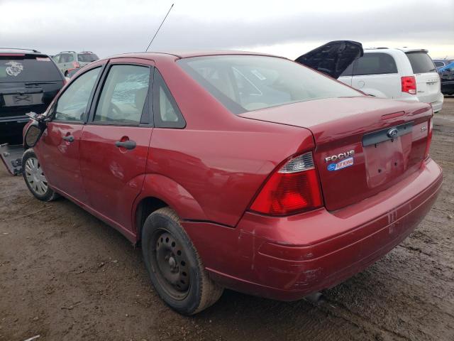 1FAFP34N55W254620 - 2005 FORD FOCUS ZX4 RED photo 2