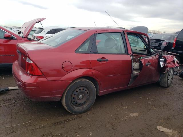 1FAFP34N55W254620 - 2005 FORD FOCUS ZX4 RED photo 3