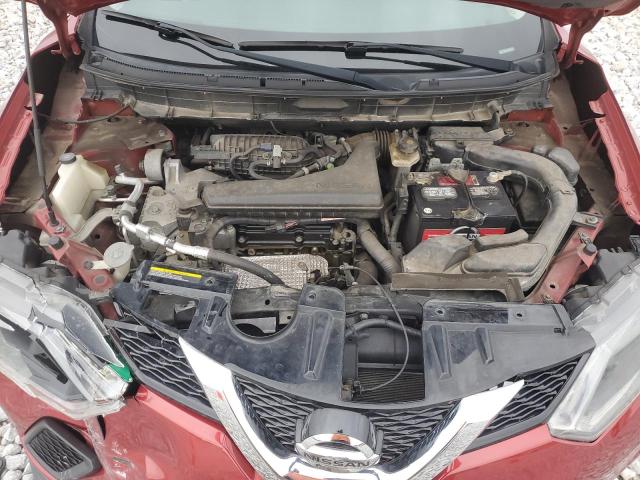 5N1AT2MV3EC825576 - 2014 NISSAN ROGUE S MAROON photo 12