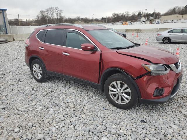 5N1AT2MV3EC825576 - 2014 NISSAN ROGUE S MAROON photo 4