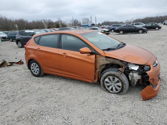 KMHCT5AE8HU327208 - 2017 HYUNDAI ACCENT SE ORANGE photo 4