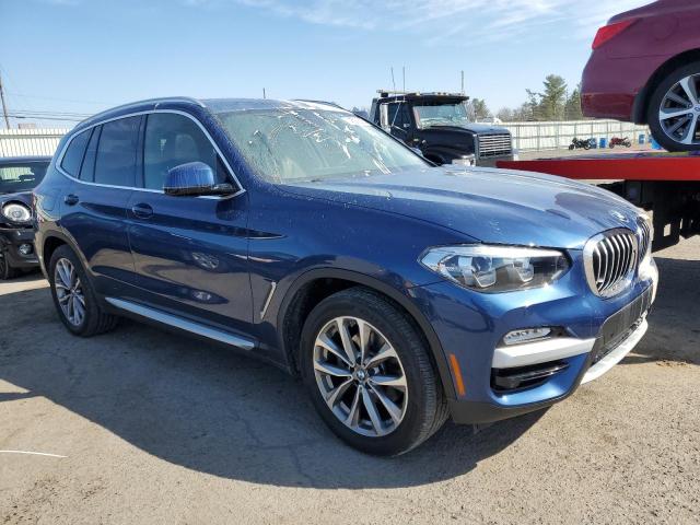 5UXTR9C57KLP91643 - 2019 BMW X3 XDRIVE30I Синій фото 4